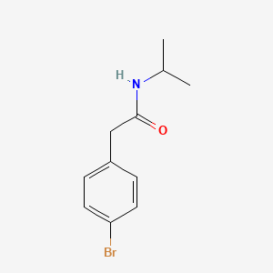 2-(4-bromophenyl)-N-isopropylacetamide