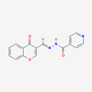 N'-[(4-oxo-4H-chromen-3-yl)methylene]isonicotinohydrazide