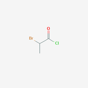 molecular formula C3H4BrClO B055836 2-Bromopropionyl chloride CAS No. 7148-74-5