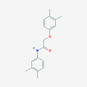 molecular formula C18H21NO2 B5583690 2-(3,4-dimethylphenoxy)-N-(3,4-dimethylphenyl)acetamide 