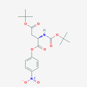 B558375 Boc-Asp(OtBu)-ONp CAS No. 29365-05-7