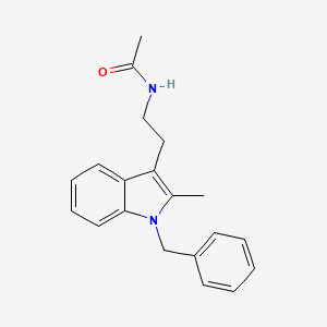N-[2-(1-benzyl-2-methyl-1H-indol-3-yl)ethyl]acetamide