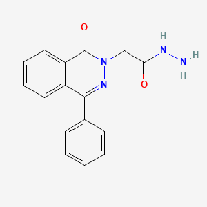2-(1-oxo-4-phenyl-2(1H)-phthalazinyl)acetohydrazide