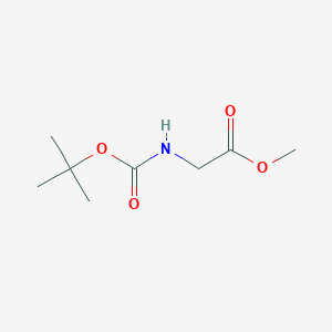 molecular formula C8H15NO4 B558420 Boc-甘氨酸甲酯 CAS No. 31954-27-5