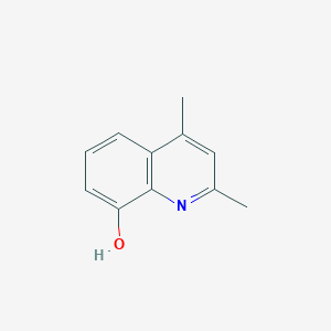 molecular formula C11H11NO B055843 2,4-Dimethyl-8-hydroxyquinoline CAS No. 115310-98-0