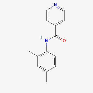 molecular formula C14H14N2O B5584457 N-(2,4-dimethylphenyl)isonicotinamide 