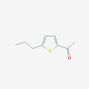 molecular formula C9H12OS B5584705 1-(5-propyl-2-thienyl)ethanone CAS No. 832737-24-3