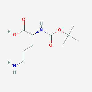 B558471 (R)-5-Amino-2-((tert-butoxycarbonyl)amino)pentanoic acid CAS No. 159877-12-0