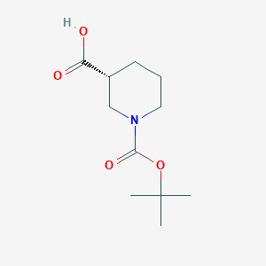 molecular formula C11H19NO4 B558477 (r)-1-Boc-哌啶-3-羧酸 CAS No. 163438-09-3