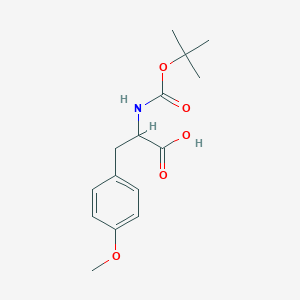 B558494 2-((tert-Butoxycarbonyl)amino)-3-(4-methoxyphenyl)propanoic acid CAS No. 141895-35-4