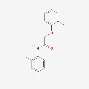 molecular formula C17H19NO2 B5584989 N-(2,4-dimethylphenyl)-2-(2-methylphenoxy)acetamide 