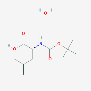 molecular formula C11H23NO5 B558502 Boc-D-亮氨酸 CAS No. 16937-99-8