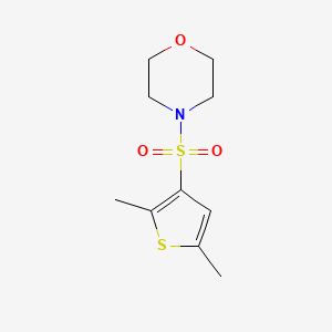 4-[(2,5-dimethyl-3-thienyl)sulfonyl]morpholine