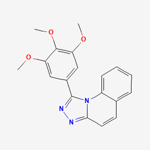 1-(3,4,5-trimethoxyphenyl)[1,2,4]triazolo[4,3-a]quinoline