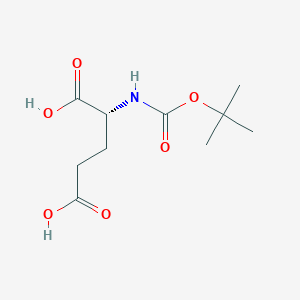 molecular formula C10H17NO6 B558523 Boc-D-谷氨酸 CAS No. 34404-28-9