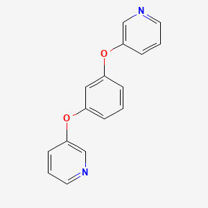 molecular formula C16H12N2O2 B5585308 3,3'-[1,3-phenylenebis(oxy)]dipyridine 