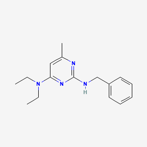 N~2~-benzyl-N~4~,N~4~-diethyl-6-methyl-2,4-pyrimidinediamine