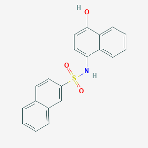 N-(4-hydroxy-1-naphthyl)-2-naphthalenesulfonamide
