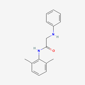 N~1~-(2,6-dimethylphenyl)-N~2~-phenylglycinamide