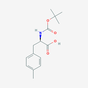 molecular formula C15H21NO4 B558662 Boc-4-methyl-D-phenylalanine CAS No. 80102-27-8