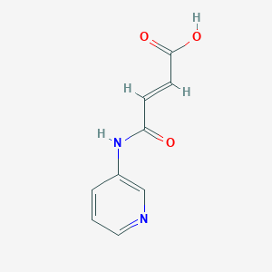 molecular formula C9H8N2O3 B5586654 4-oxo-4-(3-pyridinylamino)-2-butenoic acid CAS No. 42574-72-1