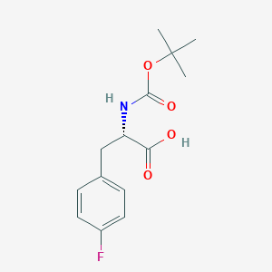 molecular formula C14H18FNO4 B558667 Boc-L-4-Fluorophenylalanine CAS No. 41153-30-4