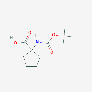 molecular formula C11H19NO4 B558781 Boc-cycloleucine CAS No. 35264-09-6