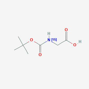 molecular formula C7H13NO4 B558797 Boc-Gly-OH-15N CAS No. 106665-75-2