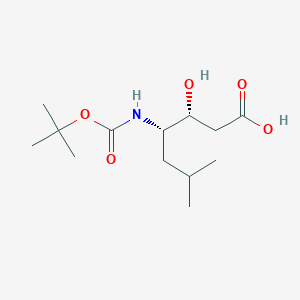 molecular formula C13H25NO5 B558805 Boc-epi-statine CAS No. 66967-01-9