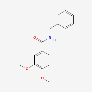 molecular formula C16H17NO3 B5588220 N-benzyl-3,4-dimethoxybenzamide 
