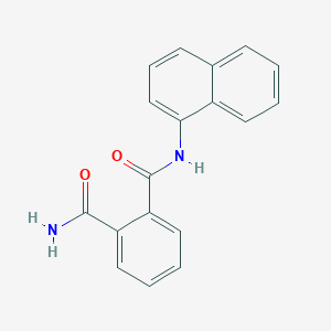 molecular formula C18H14N2O2 B5588500 N-1-naphthylphthalamide 