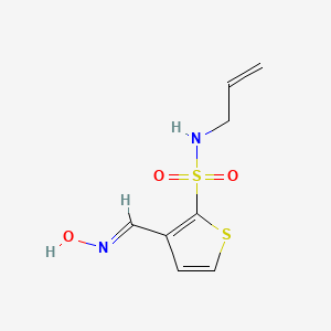 N-allyl-3-[(hydroxyimino)methyl]-2-thiophenesulfonamide