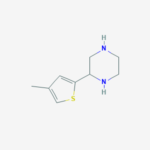 2-(4-Methylthiophen-2-YL)piperazine