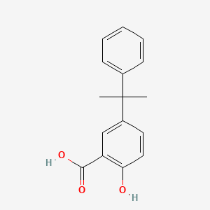 B5589711 2-hydroxy-5-(1-methyl-1-phenylethyl)benzoic acid CAS No. 54301-66-5