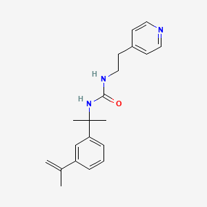 N-[1-(3-isopropenylphenyl)-1-methylethyl]-N'-[2-(4-pyridinyl)ethyl]urea