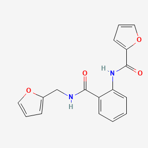 N-(2-{[(furan-2-yl)methyl]carbamoyl}phenyl)furan-2-carboxamide