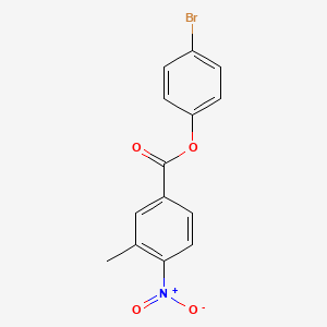 4-bromophenyl 3-methyl-4-nitrobenzoate