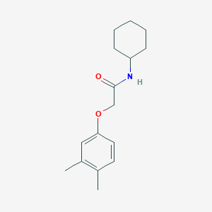 N-cyclohexyl-2-(3,4-dimethylphenoxy)acetamide