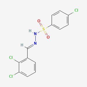 4-chloro-N'-(2,3-dichlorobenzylidene)benzenesulfonohydrazide