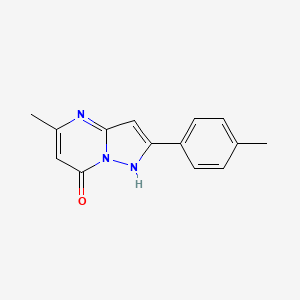 5-methyl-2-(4-methylphenyl)pyrazolo[1,5-a]pyrimidin-7(4H)-one