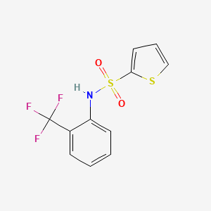 N-[2-(trifluoromethyl)phenyl]-2-thiophenesulfonamide