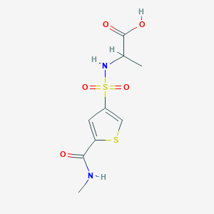 N-({5-[(methylamino)carbonyl]-3-thienyl}sulfonyl)alanine