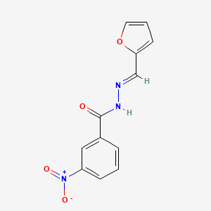 N'-(2-furylmethylene)-3-nitrobenzohydrazide