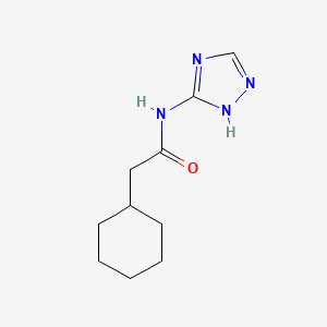 2-CYCLOHEXYL-N~1~-(4H-1,2,4-TRIAZOL-3-YL)ACETAMIDE