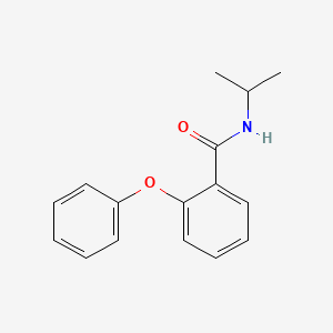 molecular formula C16H17NO2 B5590440 N-isopropyl-2-phenoxybenzamide 