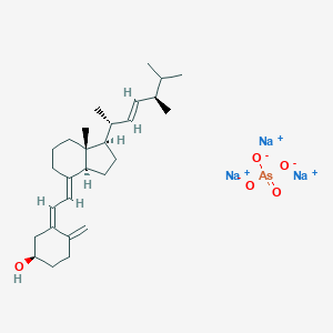 molecular formula C28H44AsNa3O5 B055905 Biodinamine vitamin D2 CAS No. 115586-24-8