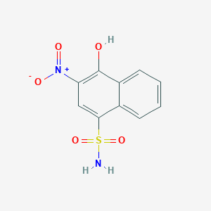 4-hydroxy-3-nitro-1-naphthalenesulfonamide