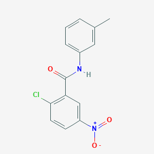 2-chloro-N-(3-methylphenyl)-5-nitrobenzamide