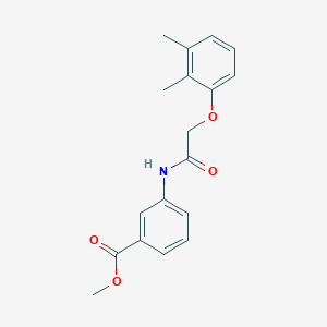 methyl 3-{[(2,3-dimethylphenoxy)acetyl]amino}benzoate