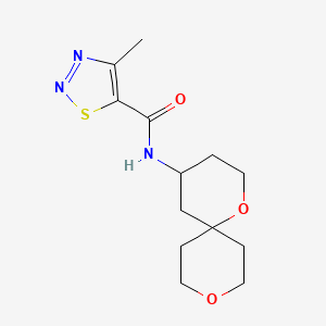 N-1,9-dioxaspiro[5.5]undec-4-yl-4-methyl-1,2,3-thiadiazole-5-carboxamide